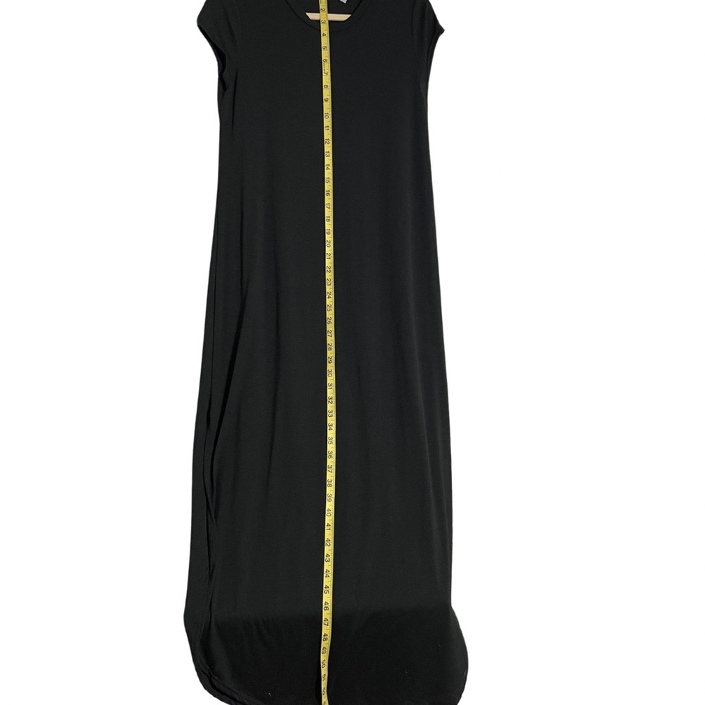 Black Maxi TShirt Dress